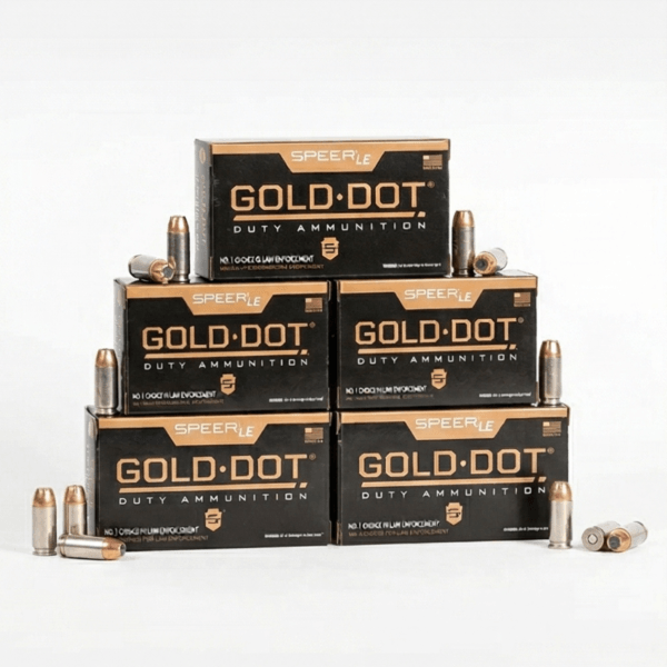 Speer Gold Dot 40 S&W 165gr GDHP bulk ammo – 500 rounds