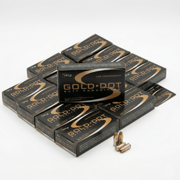 Bulk Speer Gold Dot 9mm 124gr GDHP hollow point duty ammunition - 1000rds